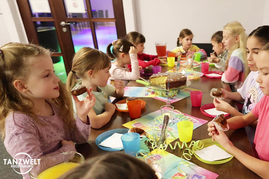 Kindergeburtstag in Regensburg feiern - Tanzschule Regensburg